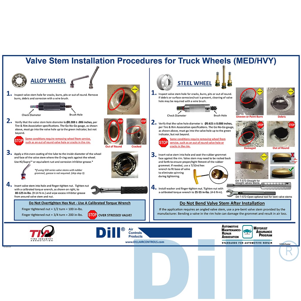 5720-POSTER Tire & Wheel Service Tool product image